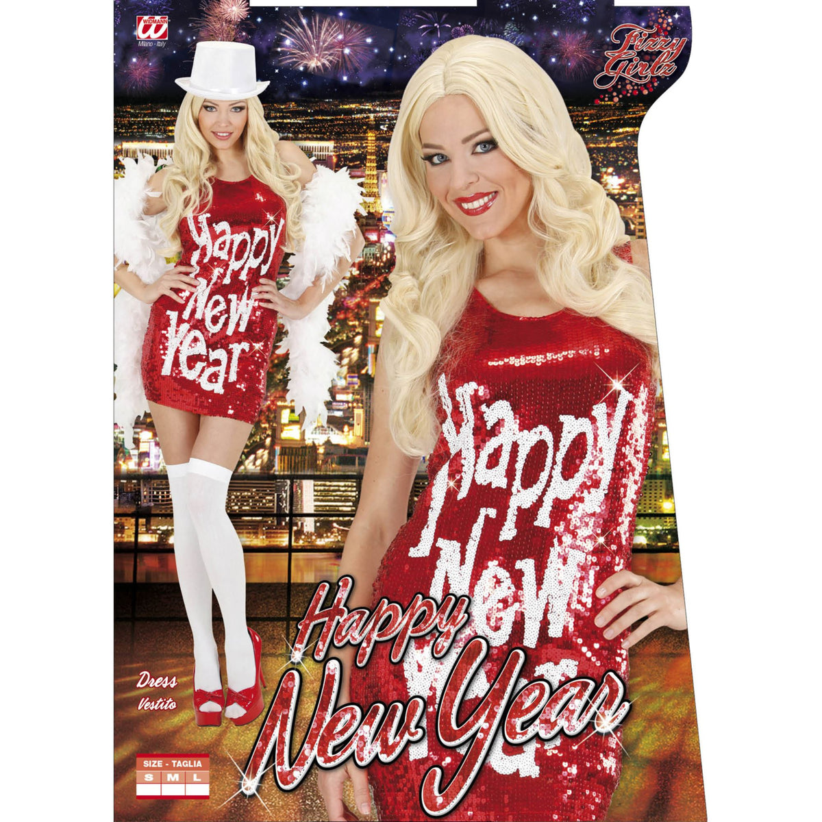 "PAILLETTENKLEID HAPPY NEW YEAR" – Ansicht 4