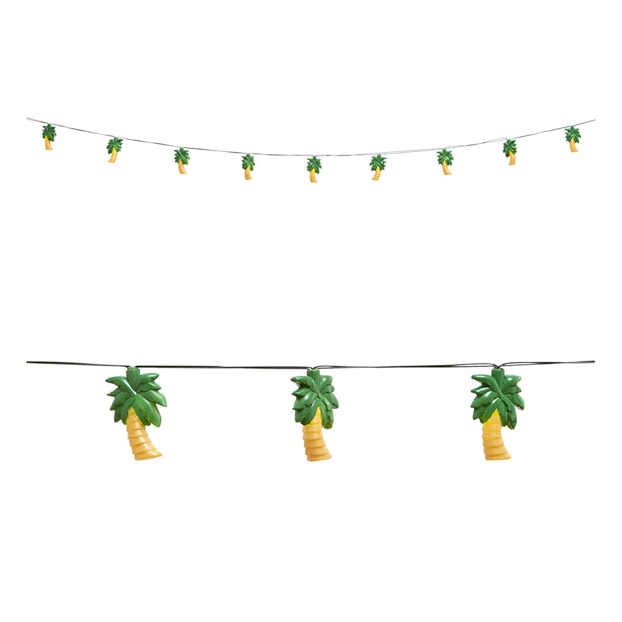 "PALMENLICHTERKETTE" 2,5 m - 10 Lichter – Detailansicht