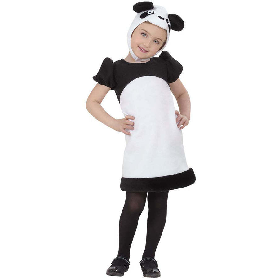 "PANDA" (Kleid, Kopfbedeckung) – Vorderansicht