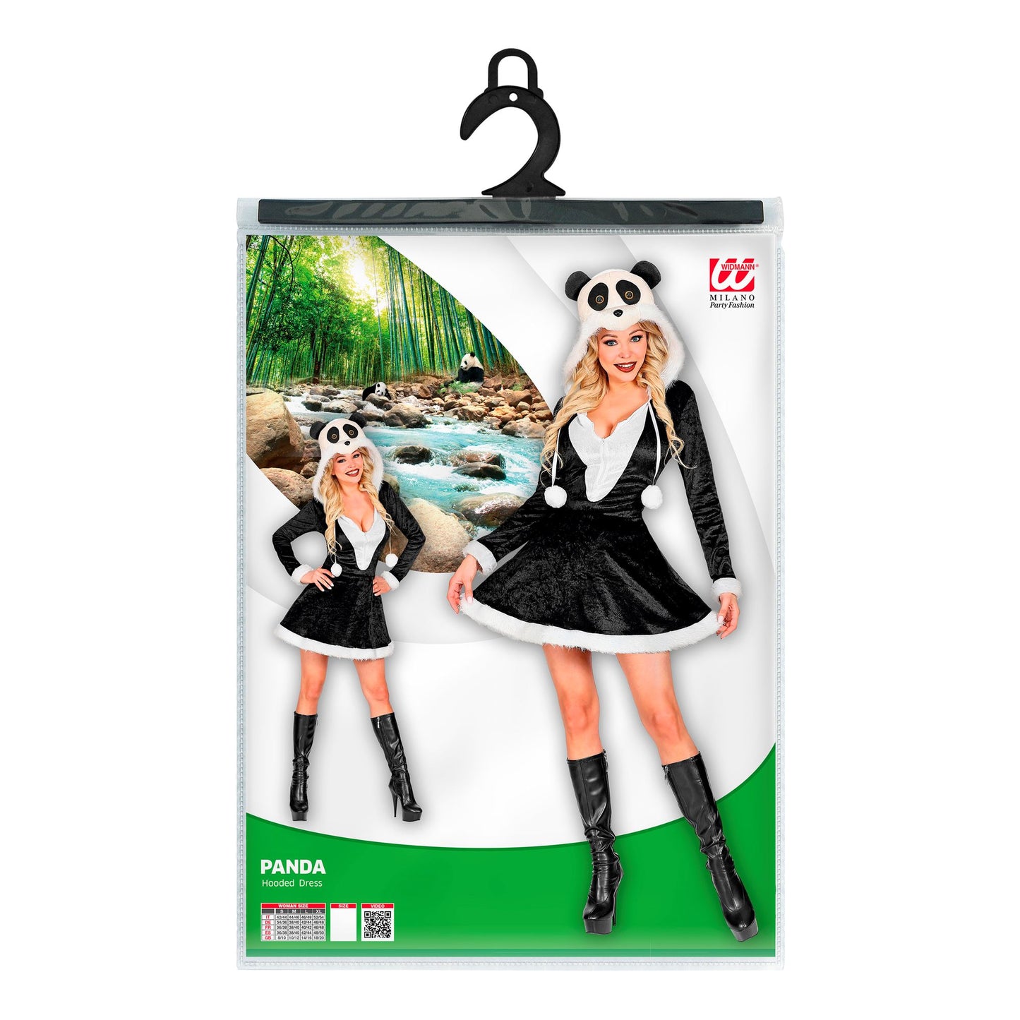 "PANDA" (Kleid mit Kapuze) – Ansicht 5