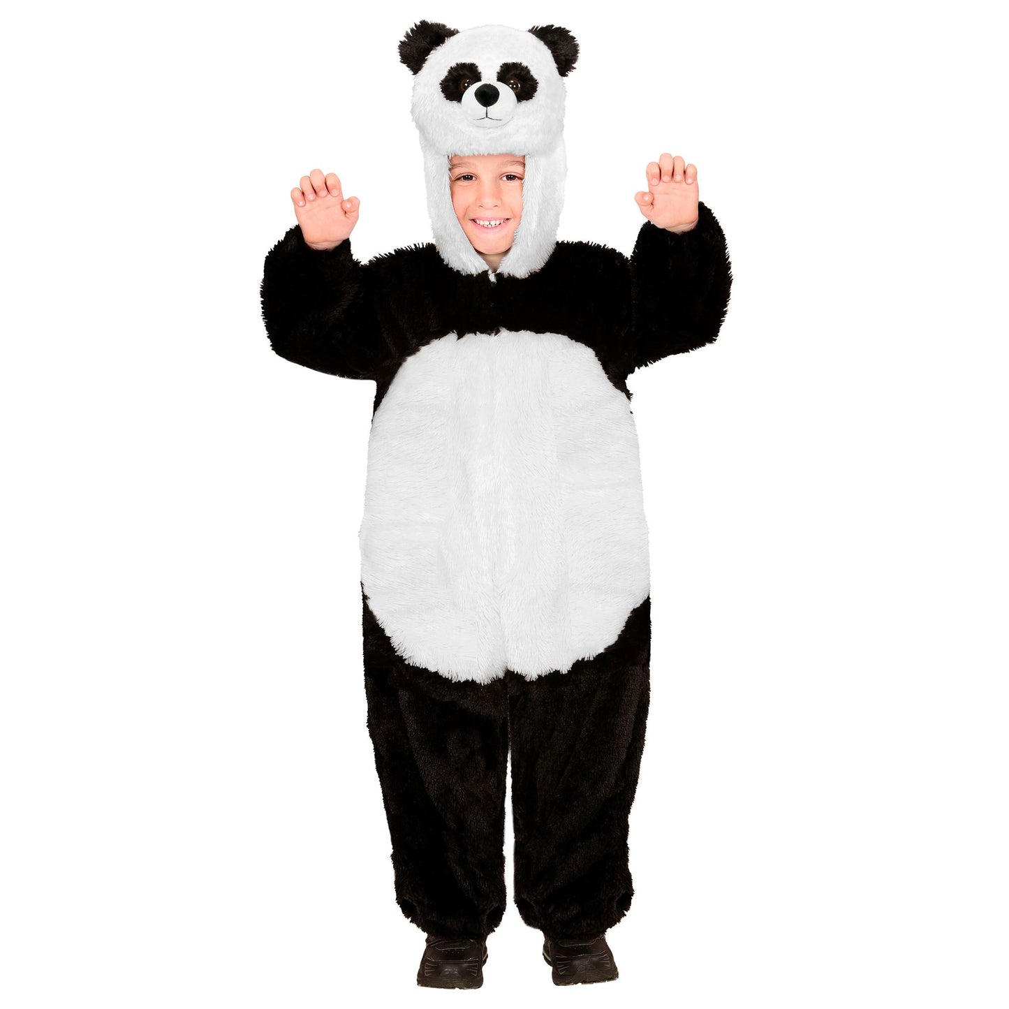 "PANDA SOFT PLÜSCHKOSTÜM" (Overall mit Kapuze) – Detailansicht