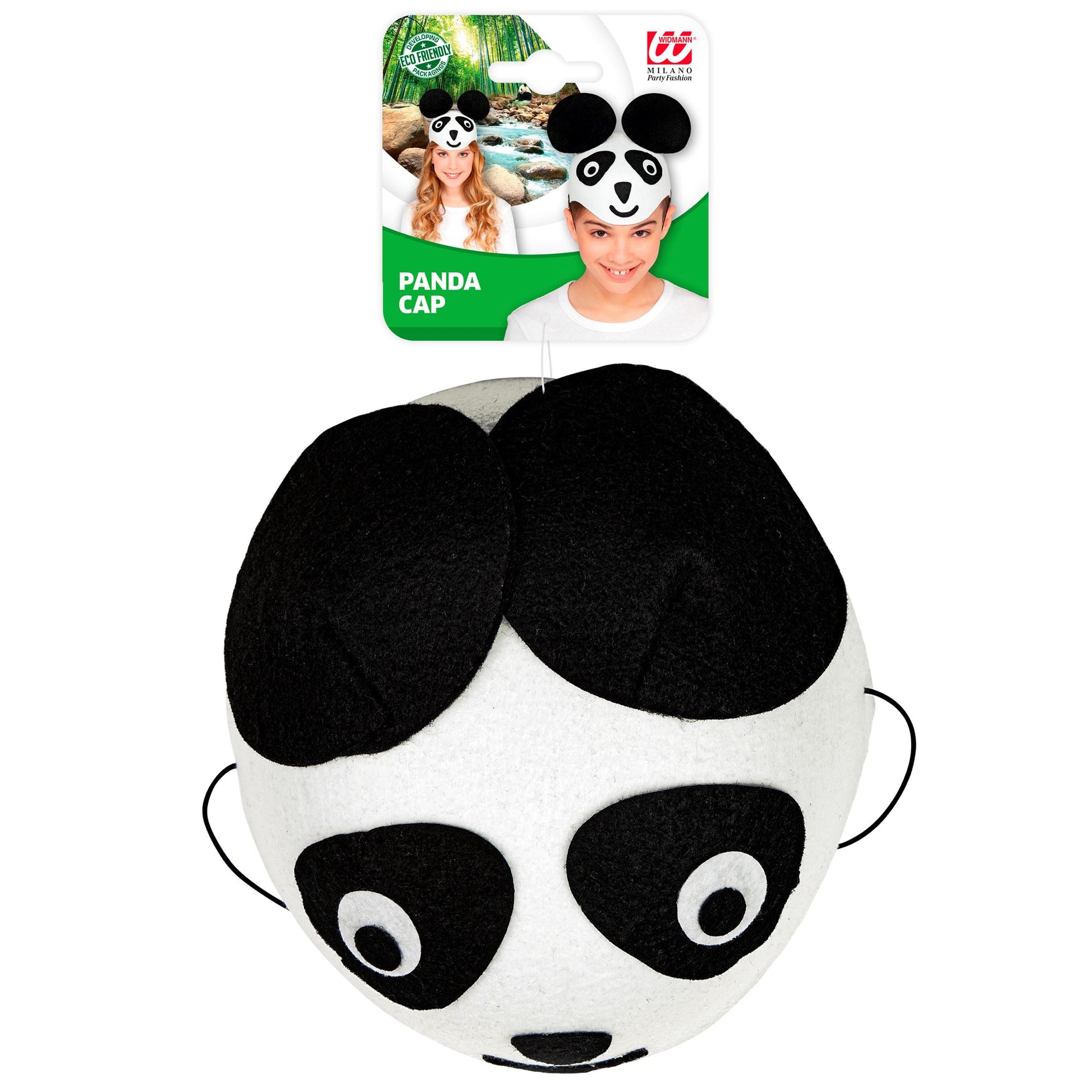 "PANDAHUT" aus Filz – Detailansicht