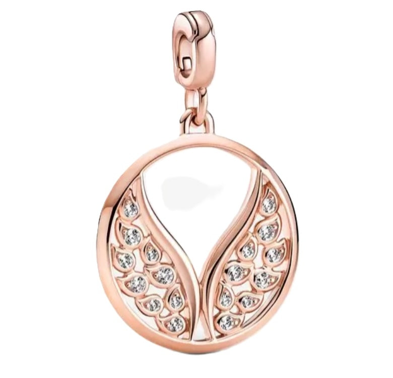 PANDORA CHARMS Mod. BURNING WINGS MEDALLION ***SPECIAL PRICE*** 789672C01 Schmuck Silber Silver 925°