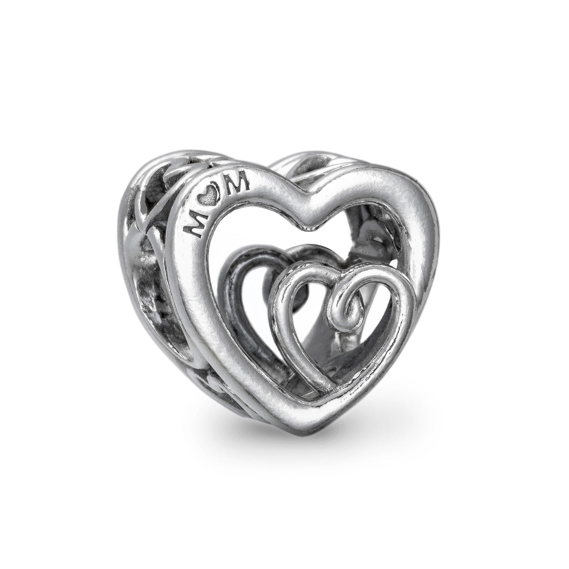PANDORA ENTWINED INFINITE HEARTS CHARM 790800C00 Schmuck Silber Silver 925° -