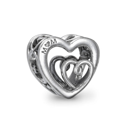 PANDORA ENTWINED INFINITE HEARTS CHARM 790800C00 Schmuck Silber Silver 925°