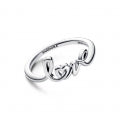 PANDORA HANDWRITTEN LOVE RING 193058C00-54 Schmuck Silber Silver 925° ansicht-3