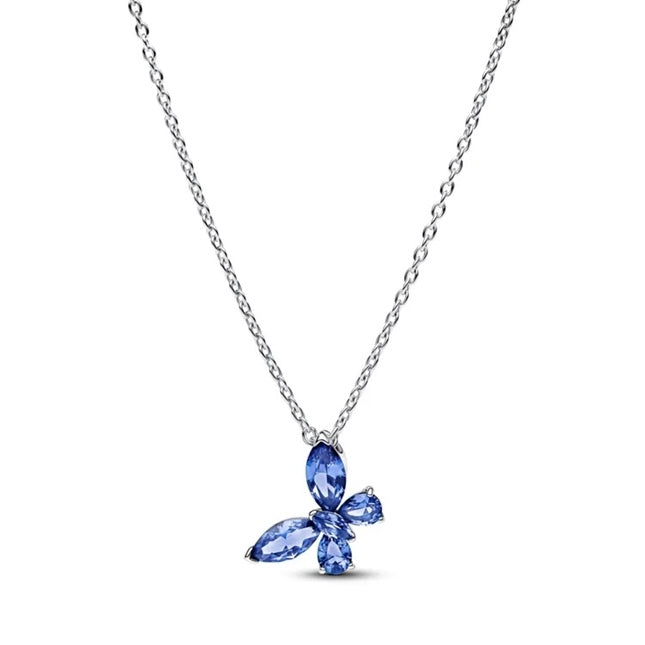 PANDORA JEWELRY Mod. SPARKLING ROUND & SQUARE COLLIER NECKLACE 394232C01-45 Schmuck Silber Silver 925°