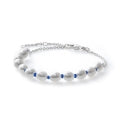 PANDORA JEWELS Mod. TREATED FRESHWATER CULTURED PEARL BLUE CORD - Size 16 ***SPECIAL PRICE*** 591689C01-16 Schmuck Blau Silver 925° ansicht-3