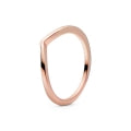 PANDORA JEWELS Mod. WISHBONE 14K ROSE GOLD-PLATED - RING - Size 48 ***SPECIAL PRICE*** 186314-48 Schmuck Gold Silver 925° - ansicht-3