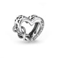 PANDORA LOVE YOU MUM INFINITY HEART CHARM 798825C00 Schmuck Silber Silver 925° ansicht-3