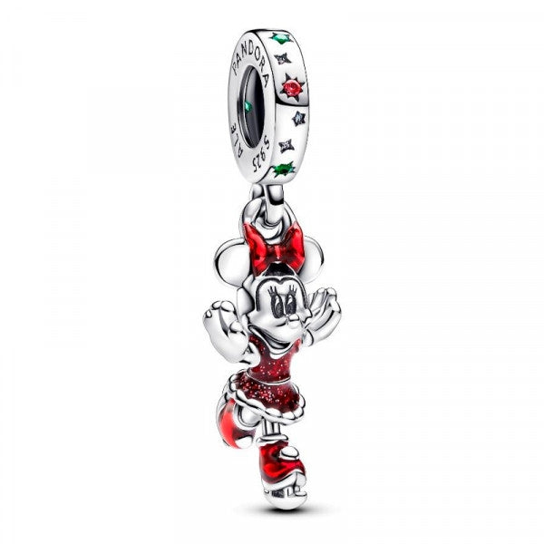 PANDORA MINNIE MOUSE ICE SKATING DANGLE 793530C01 Schmuck Silber Silver 925°
