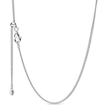 PANDORA MOMENTS SNAKE CHAIN NECKLACE 398283-60 Schmuck Silber Silver 925°