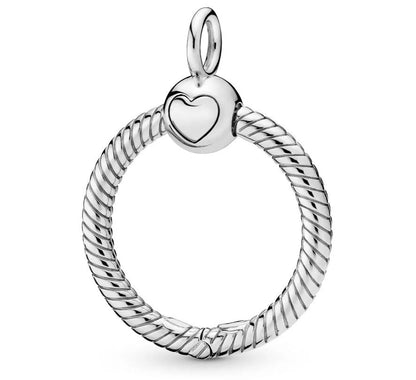 PANDORA MOMENTS SNAKE CHAIN NECKLACE 398296 Schmuck Silber Silver 925°