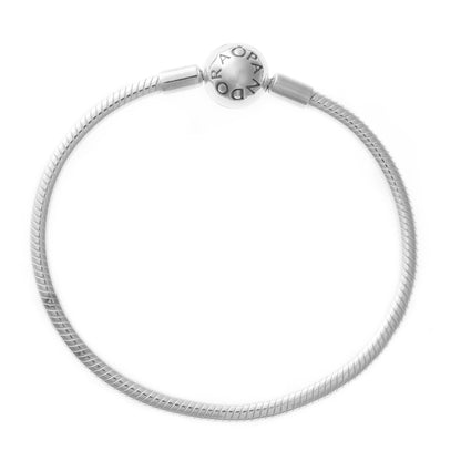 PANDORA MOMENTS SNAKE CHAIN - Size 19 590728-19 Schmuck Silber Silver 925°