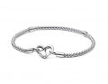 PANDORA MOMENTS STUDDED CHAIN BRACELET 592453C00-19 Schmuck Silber Silver 925° - ansicht-3