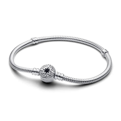 PANDORA NORTH STAR CLASP SNAKE CHAIN - Size 20 593584C01-20 Schmuck Silber Silver 925°