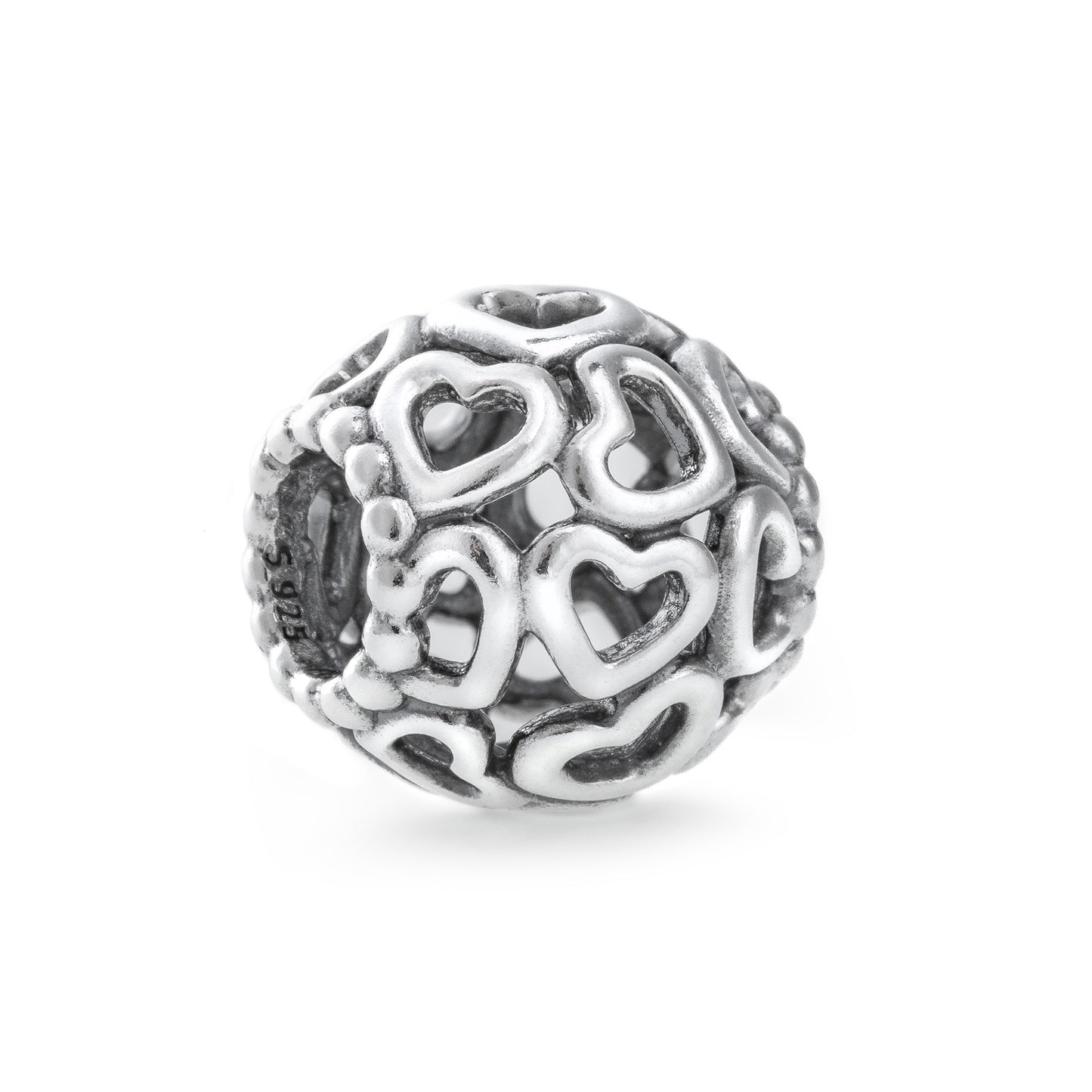 PANDORA OPEN YOUR HEART CHARM 790964 Schmuck Silber Silver 925° -