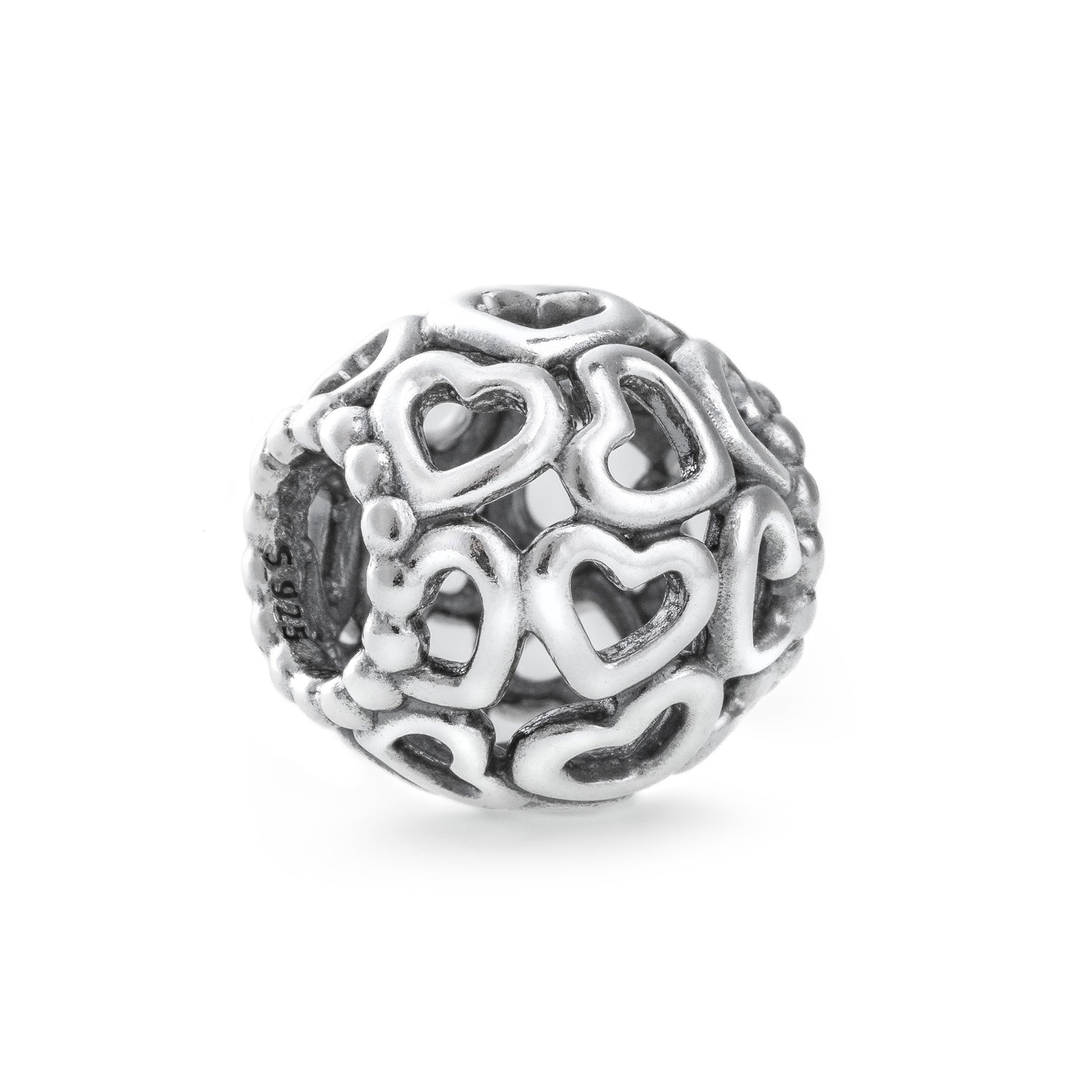 PANDORA OPEN YOUR HEART CHARM 790964 Schmuck Silber Silver 925° -