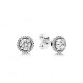 PANDORA ROUND SPARKLE STUD EARRINGS 296272CZ Schmuck Silber Silver 925° ansicht-3