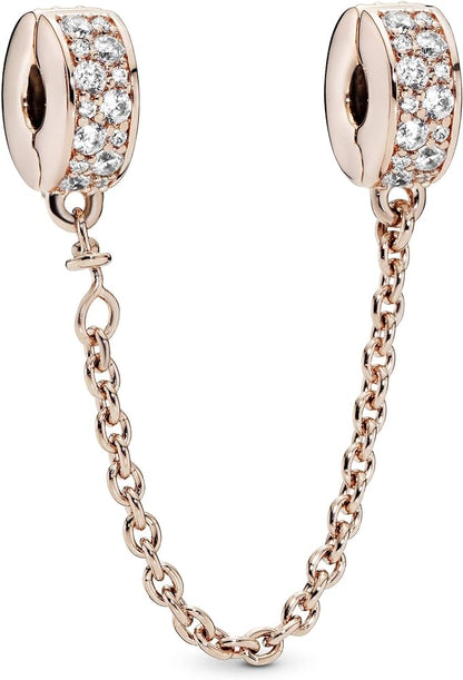 PANDORA SAFETY CHAIN 786322CZ-05 Schmuck Silber Silver 925°