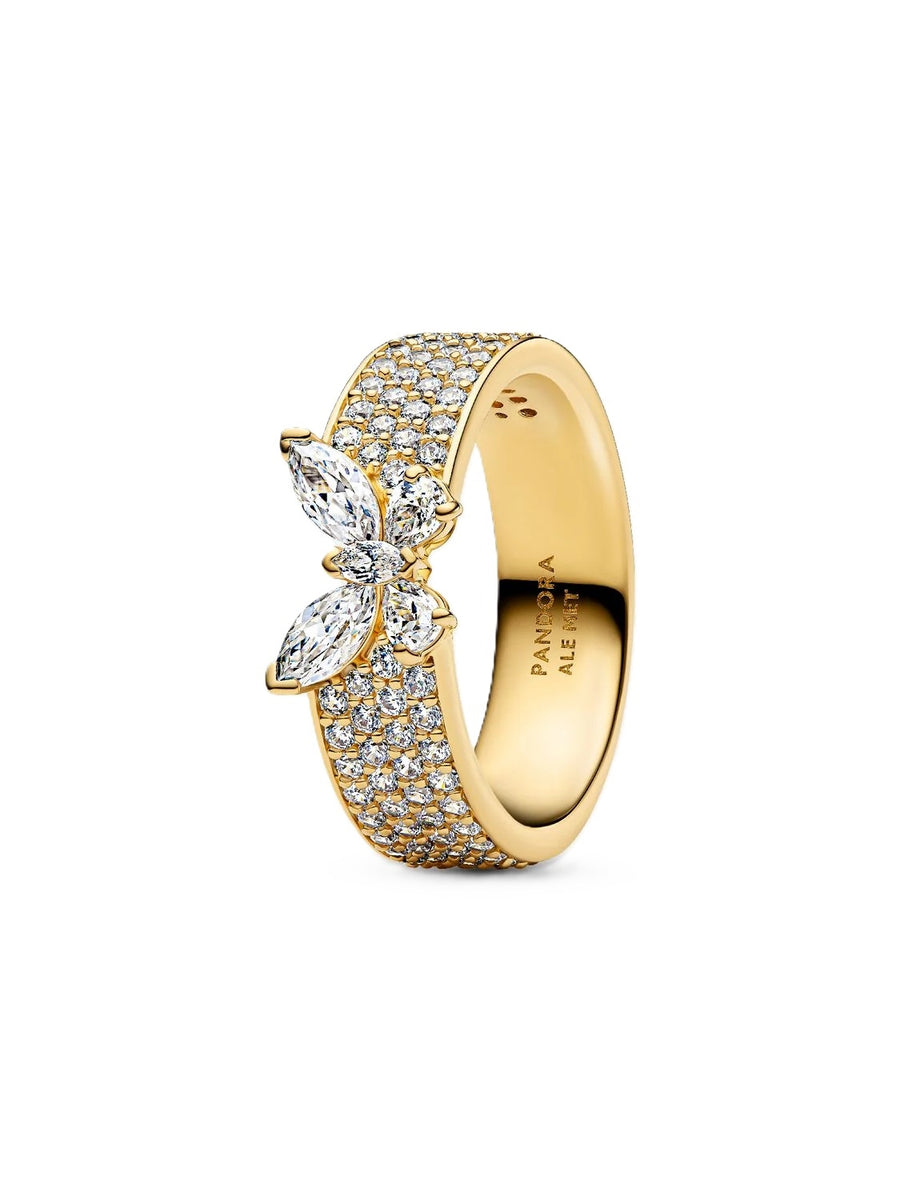PANDORA SPARKLING BUTTERFLY BOLD RING 164270C01-54 Schmuck Silber Silver 925°