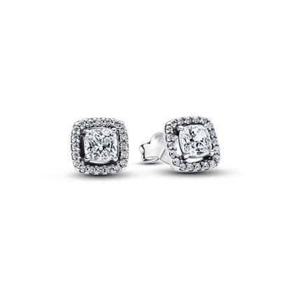 PANDORA SPARKLING DOUBLE HOOP EARRINGS 293551C02 Schmuck Silber Silver 925°