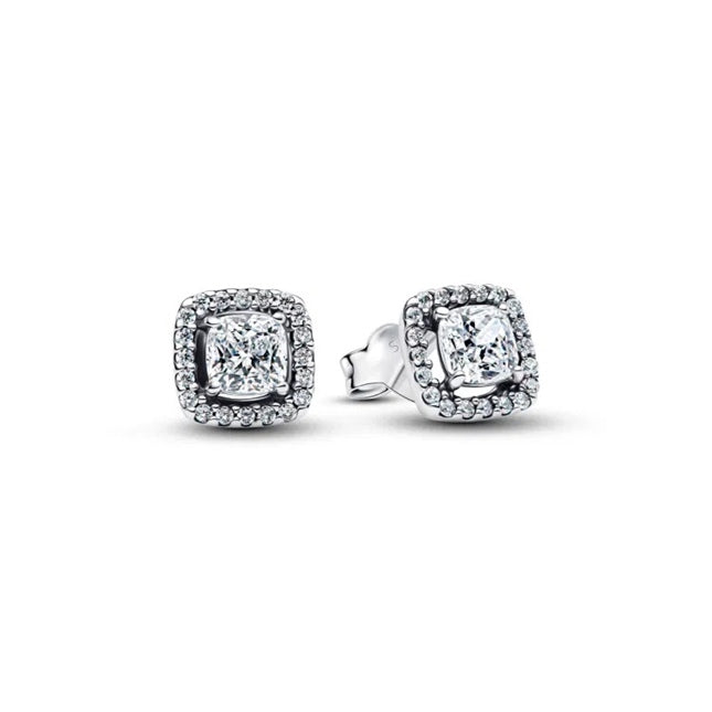 PANDORA SPARKLING DOUBLE HOOP EARRINGS 293551C02 Schmuck Silber Silver 925°