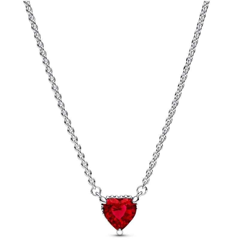 PANDORA SPARKLING HEART COLLIER NECKLAC 392542C01-45 Schmuck Silber Silver 925°