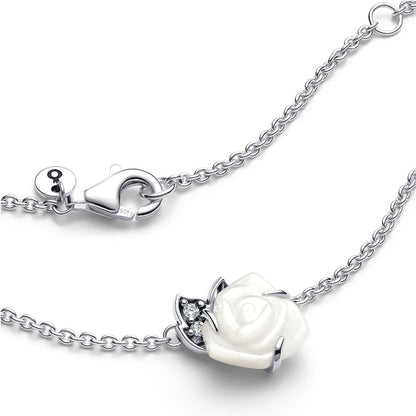 PANDORA SPARKLING ROW COLLIER NECKLACE 393206C01-45 Schmuck Silber Silver 925° ansicht-2