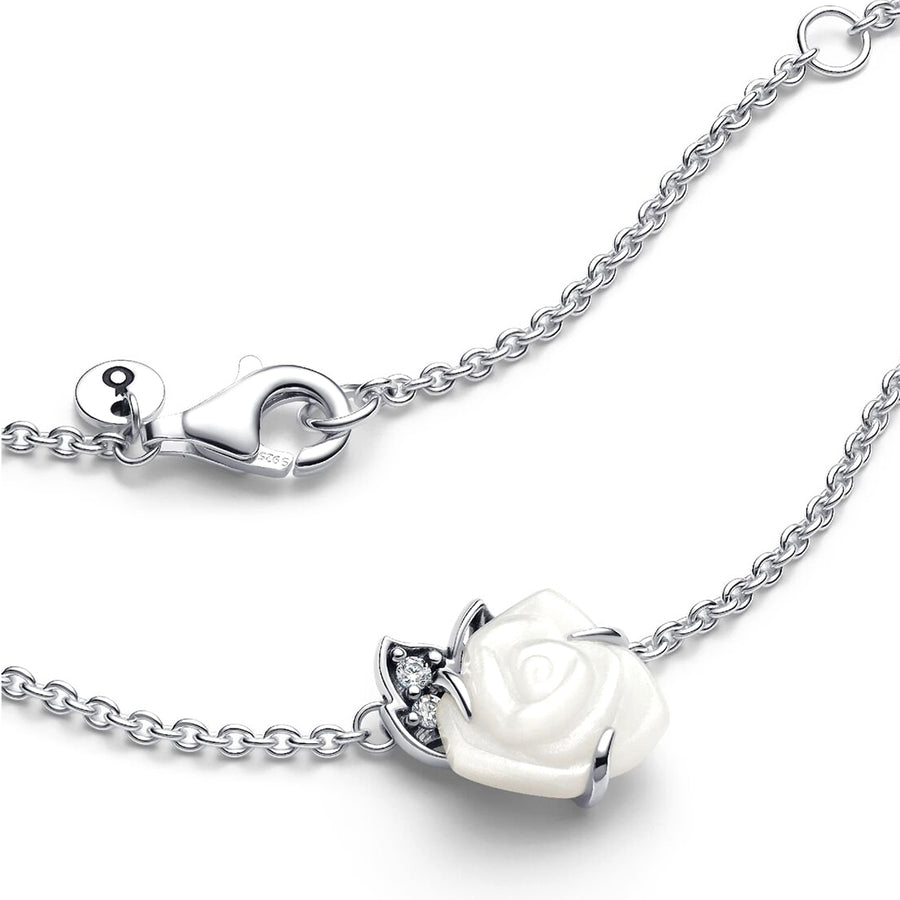 PANDORA SPARKLING ROW COLLIER NECKLACE 393206C01-45 Schmuck Silber Silver 925° ansicht-2