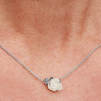 PANDORA SPARKLING ROW COLLIER NECKLACE 393206C01-45 Schmuck Silber Silver 925° ansicht-3