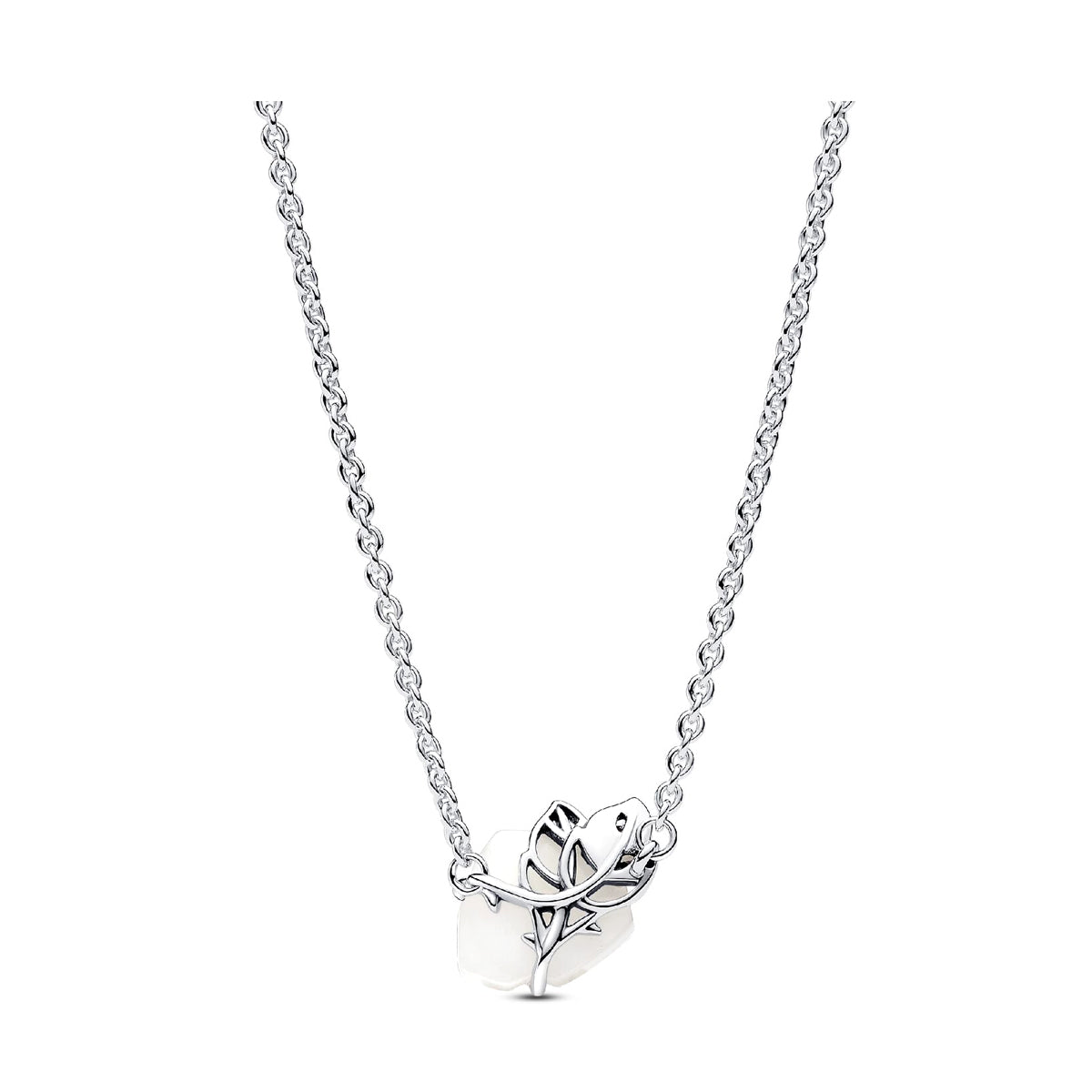 PANDORA SPARKLING ROW COLLIER NECKLACE 393206C01-45 Schmuck Silber Silver 925° -