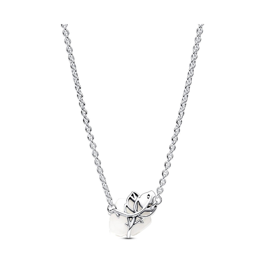 PANDORA SPARKLING ROW COLLIER NECKLACE 393206C01-45 Schmuck Silber Silver 925°