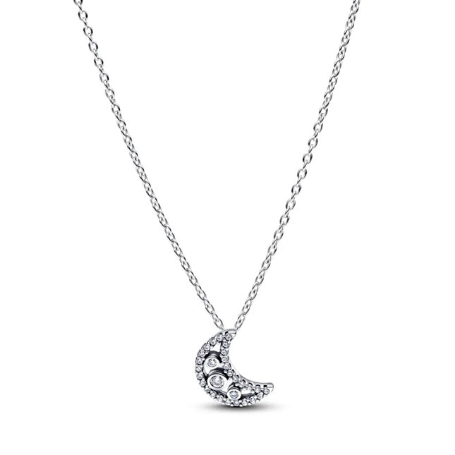 PANDORA SPARKLING ROW COLLIER NECKLACE 394259C01-50 Schmuck Silber Silver 925°