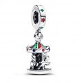 PANDORA SPINNING CAROUSEL DANGLE 793586C01 Schmuck Silber Silver 925° ansicht-3