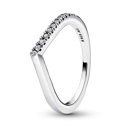 PANDORA TIMELESS WISH HALF SPARKLING RING 192394C01-52 Schmuck Silber Silver 925°
