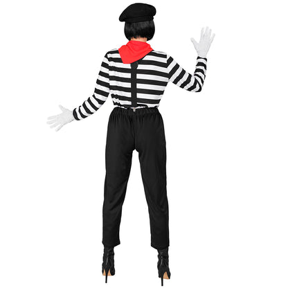 "PANTOMIME" (Oberteil, Hose, Hosenträger, Halstuch, Handschuhe, Mütze) – Ansicht 4