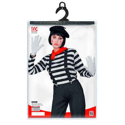 "PANTOMIME" (Oberteil, Hose, Hosenträger, Halstuch, Handschuhe, Mütze) – Ansicht 5