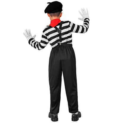 "PANTOMIME" (Oberteil, Hose, Hosenträger, Halstuch, Handschuhe, Mütze) – Ansicht 4
