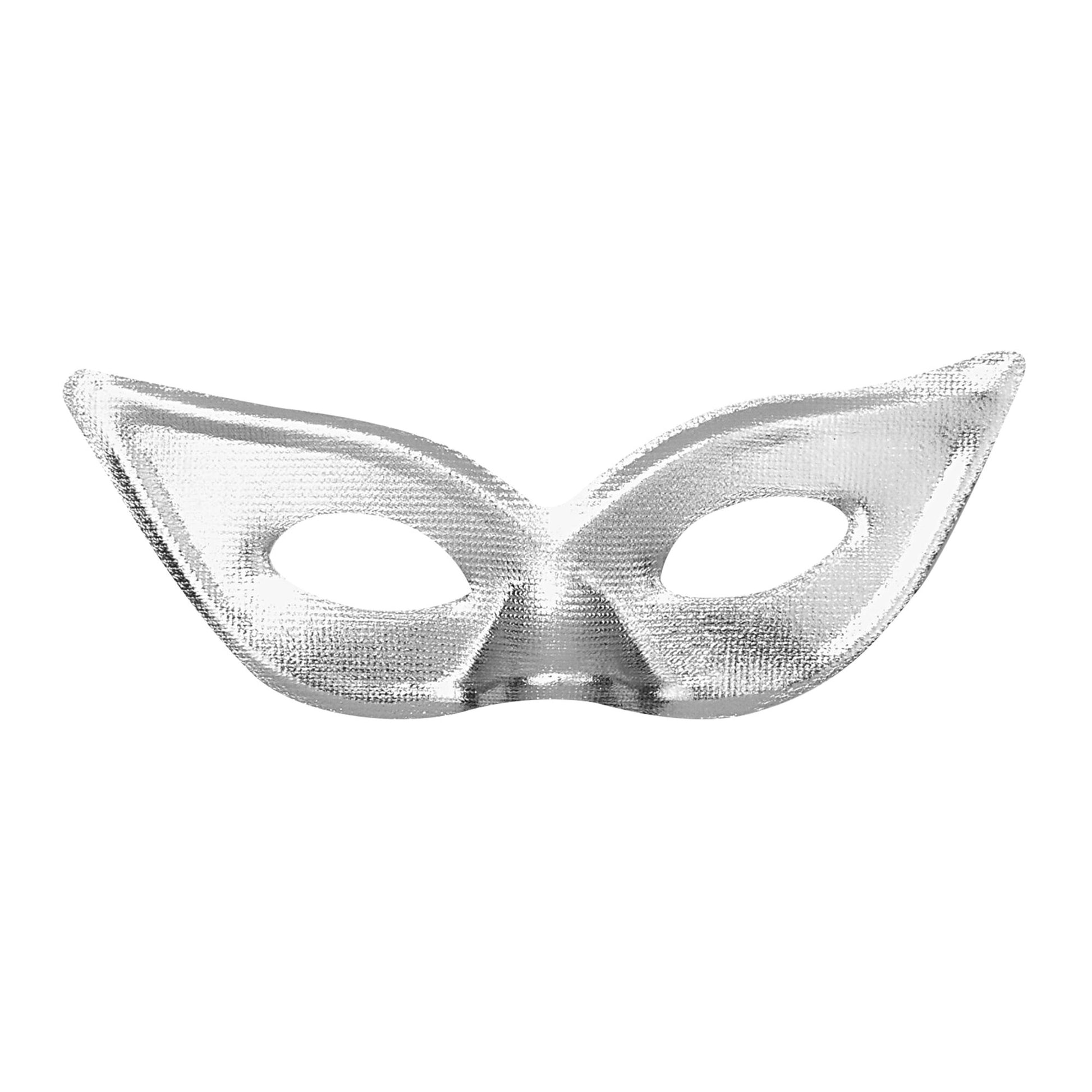 "PAPILLON AUGENMASKE" silber – Vorderansicht