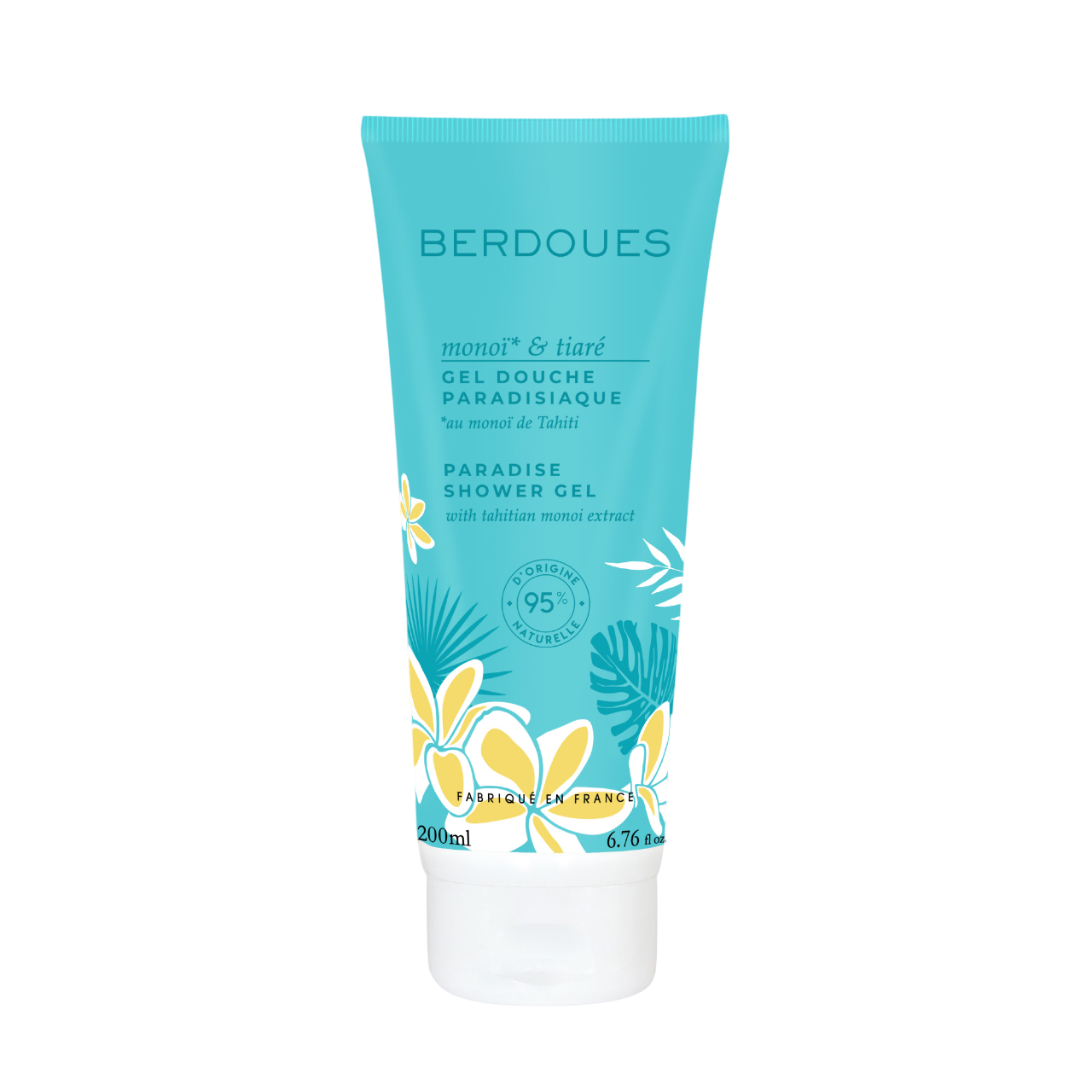 Parfums Berdoues Parfums Berdoues, Monoi & Tiare, Hydratisierend, Duschgel, Für alle Hauttypen, 200 ml Regular