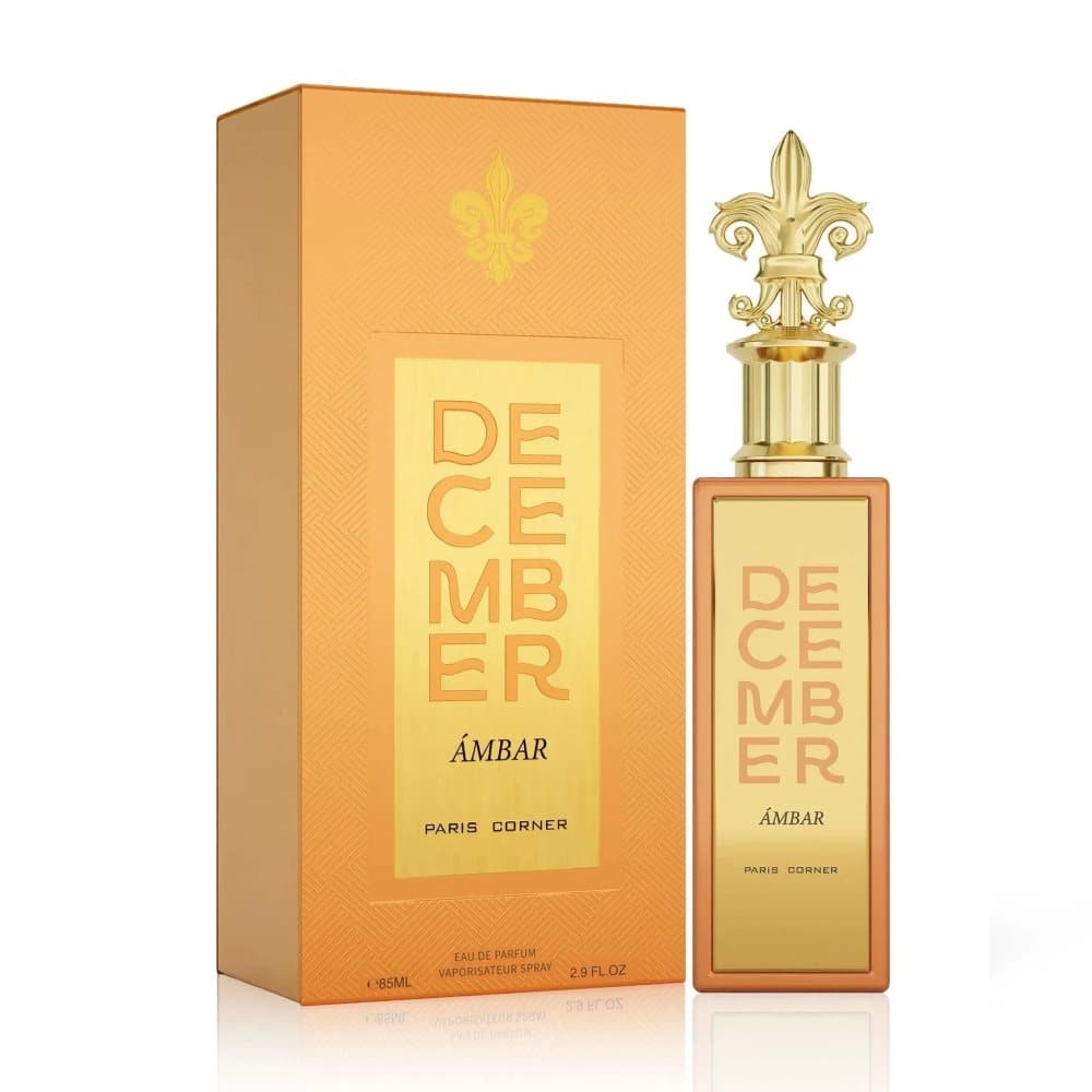 Paris Corner Paris Corner, December Ambar, Eau de Parfum, Unisex, 100 ml Regular