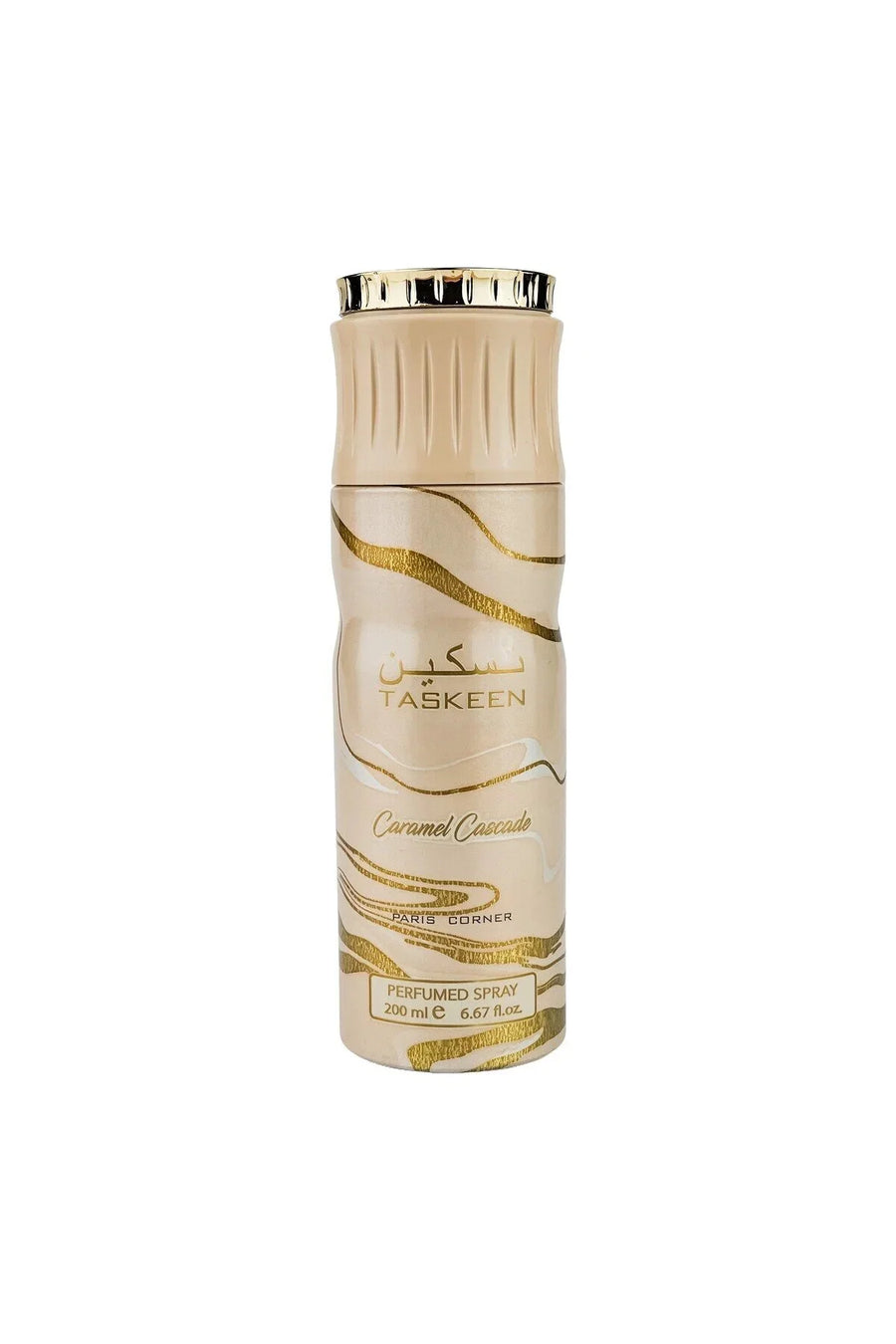 Paris Corner Taskeen Caramel Cascade Deodorant Spray 200 ml