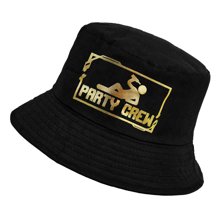 "PARTY CREW ANGLERHUT" – Vorderansicht