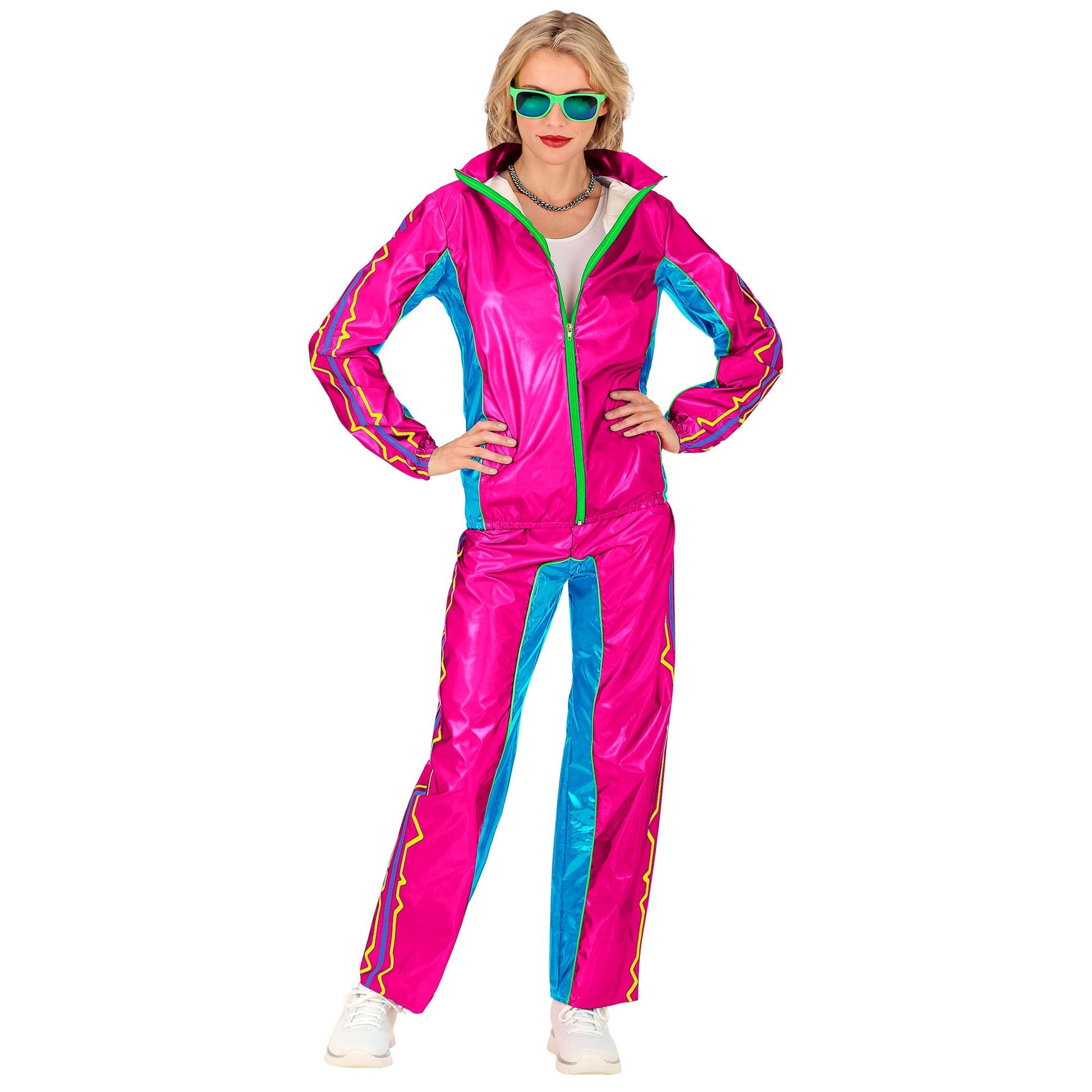 "PARTY FASHION TRAININGSANZUG DANCE MUSIC IN PINK METALLIC" (Oberteil, Hose) – Ansicht 3