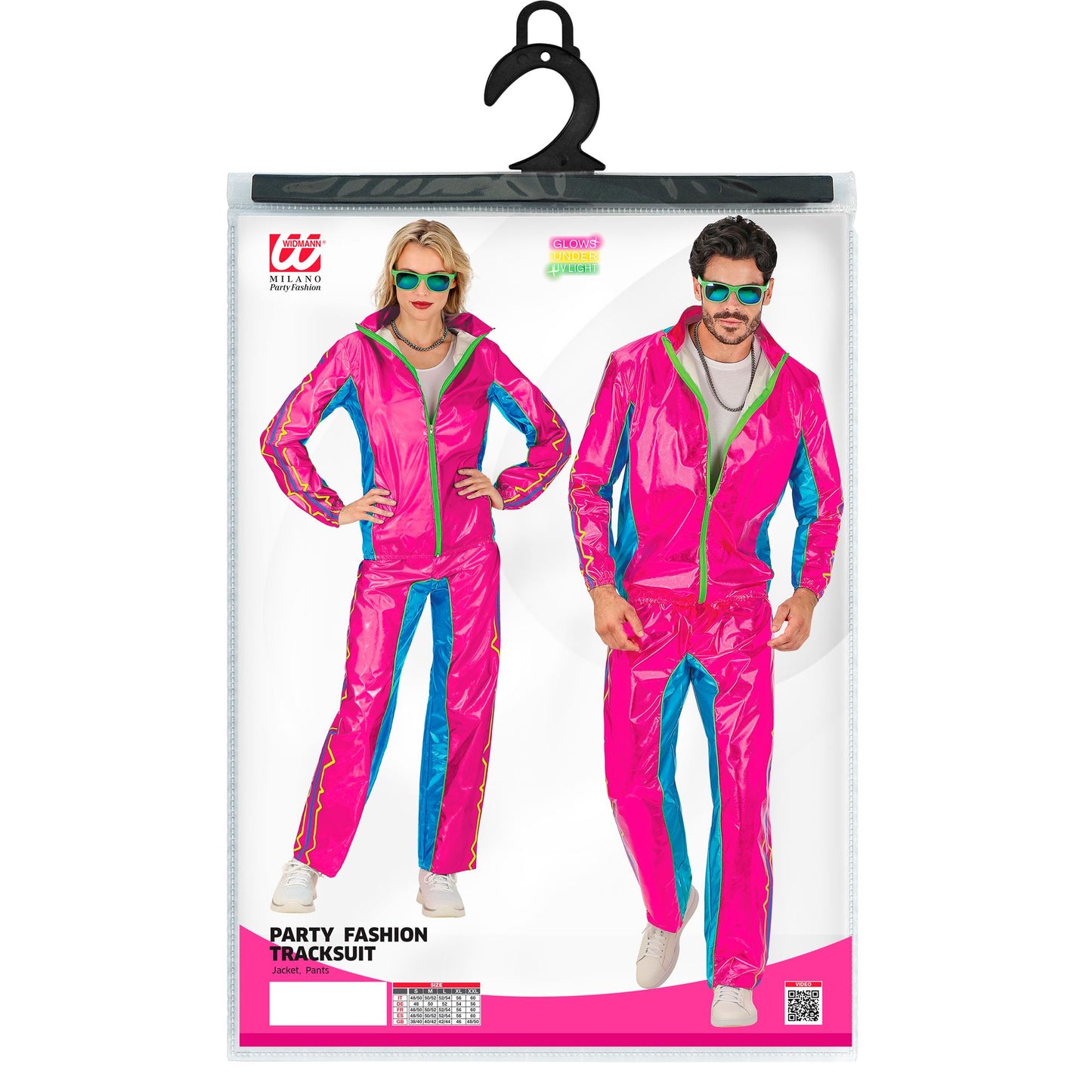 "PARTY FASHION TRAININGSANZUG DANCE MUSIC IN PINK METALLIC" (Oberteil, Hose) – Ansicht 5