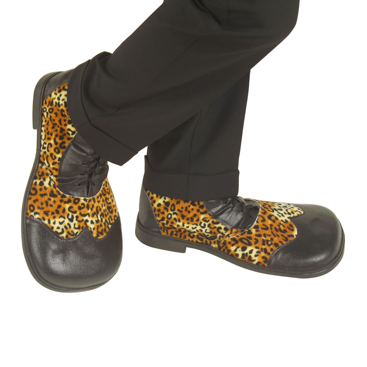 "PARTYSCHUHE LEOPARD" mit Gummisohle – Vorderansicht