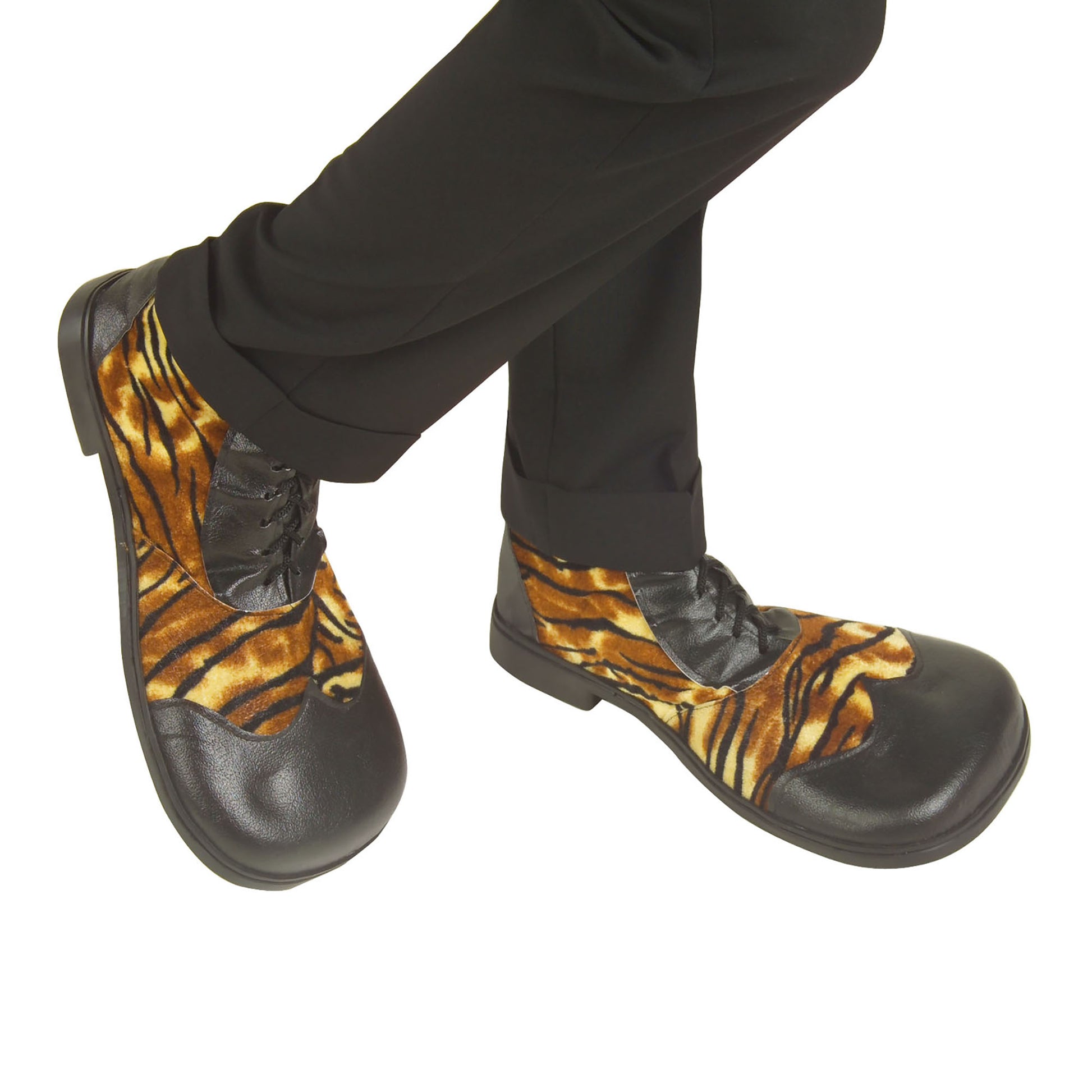 "PARTYSCHUHE TIGER" mit Gummisohle – Vorderansicht