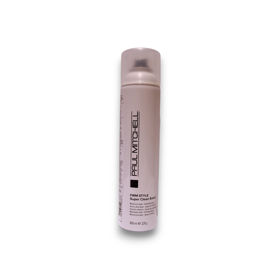 Paul Mitchell Paul Mitchell, Firm Style Super Clean Extra, Parabenfrei, Haarspray, Fertigstellung, Maximaler Halt, 300 ml Reg