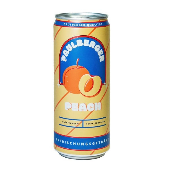 Paulberger Limo Peach kalorienarme Pfirsichlimonade 330ml